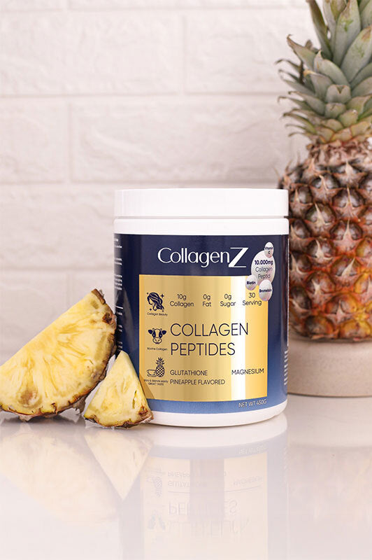 CollagenZ Collagen Peptides Pineapple Flavor Supplement 450g