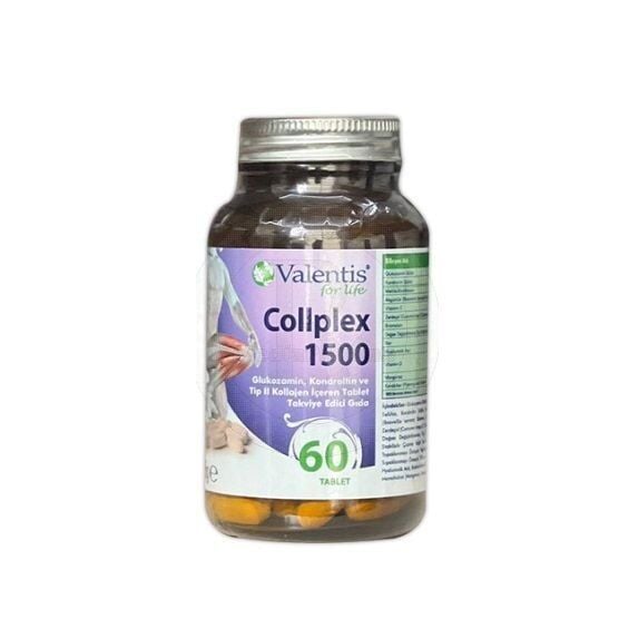 Valentis Collplex 1500 Glucosamine Chondroitin & Type II Collagen 60ct