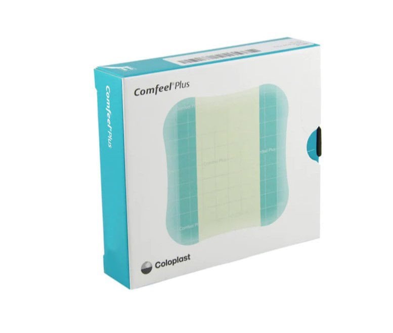 Coloplast Comfeel Plus Transparent Hydrocolloid Dressing 10x10cm