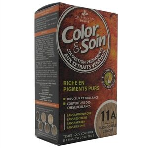 Color & Soin 11A Sand Blonde Permanent Hair Dye 135ml