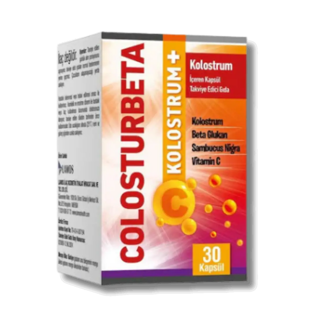 Lamos ColosturBeta Multivitamin Daily Support 30 Capsules