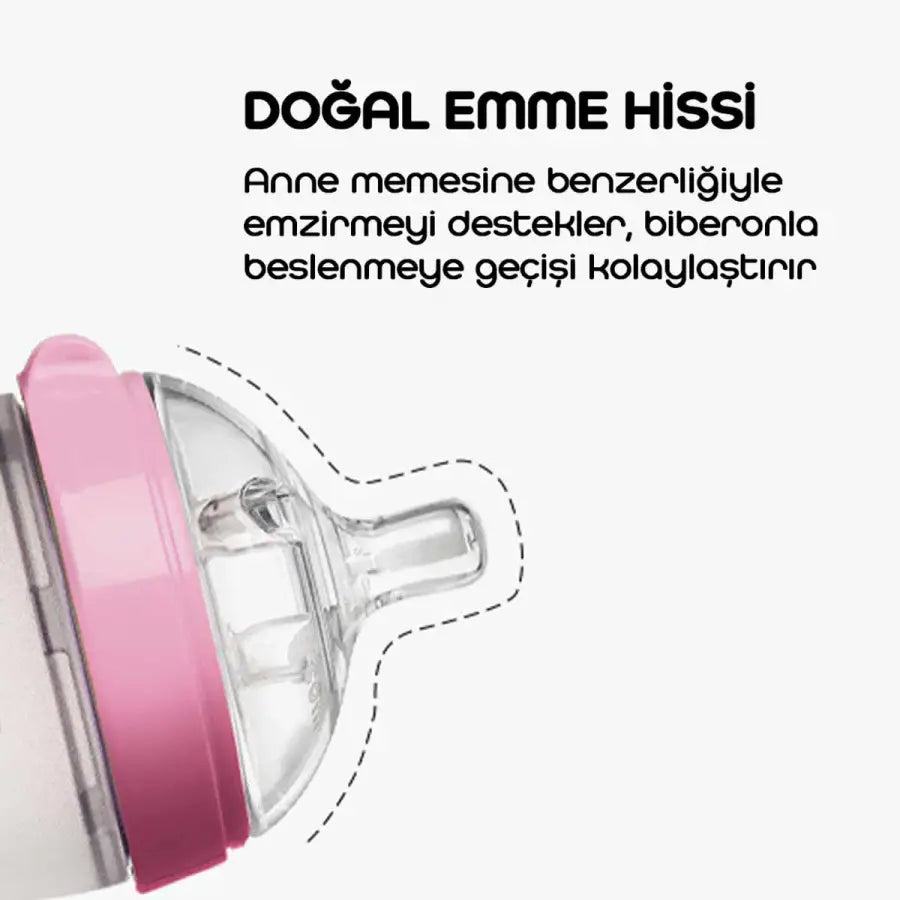 Comotomo Anti-Colic Silicone Baby Bottle Medium Flow Green 250 ml