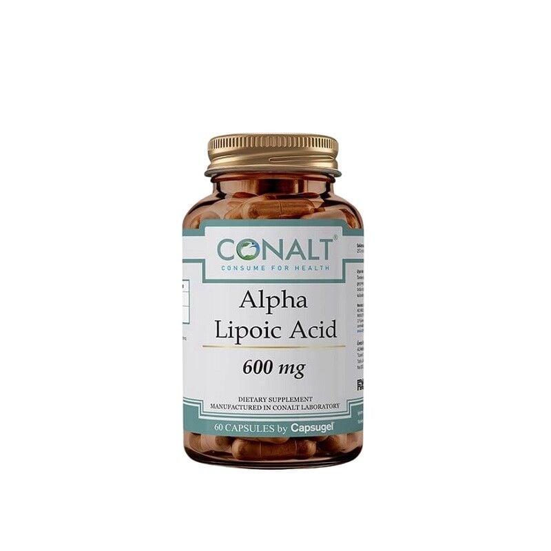 Conalt Alpha Lipoic Acid 600 mg Dietary Supplement 30 Capsules
