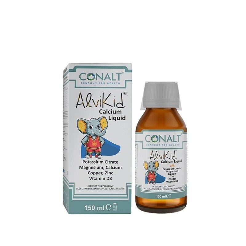 Conalt Alvikid Calcium Syrup with Magnesium & Zinc 150 ml