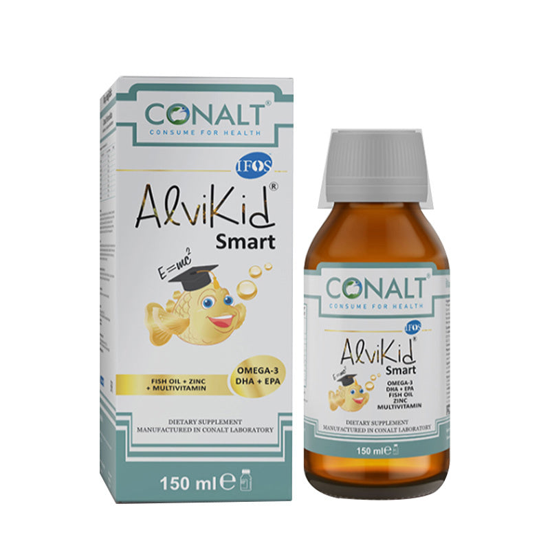 Conalt Alvikid Smart Liquid Omega 3 Supplement 150 ml