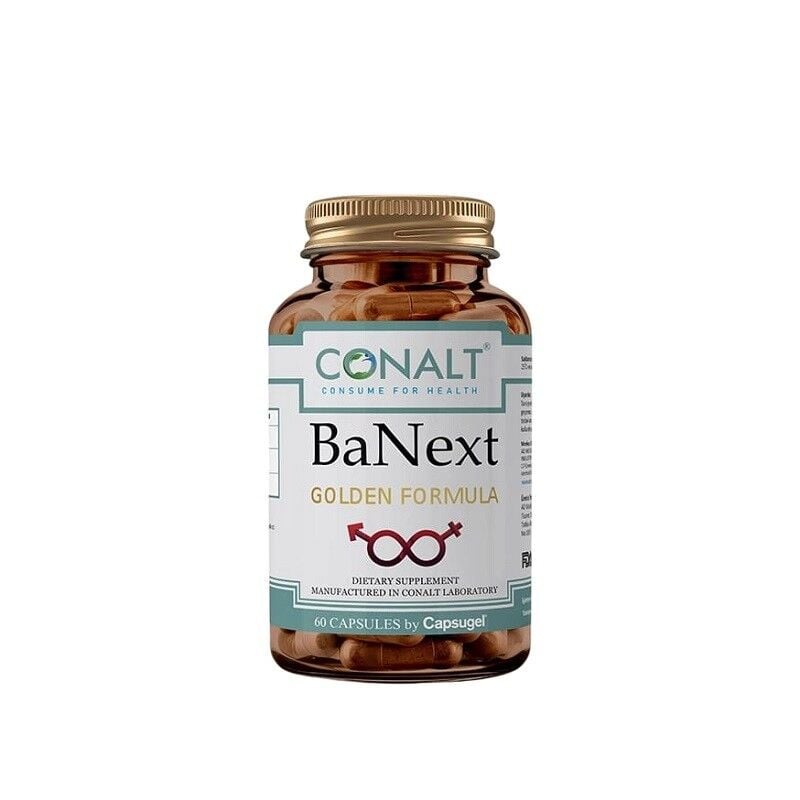 Conalt Banext Dietary Supplement with Ginkgo & Ginseng 60 Capsules