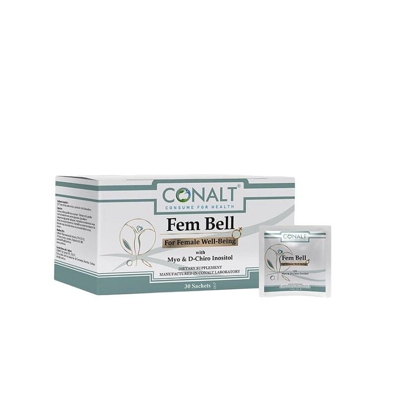 Conalt Fem Bell Inositol & Folic Acid Supplement 30 Sachets