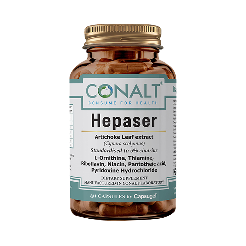 Conalt Hepaser Artichoke & L-Ornithine Supplement 60 Capsules