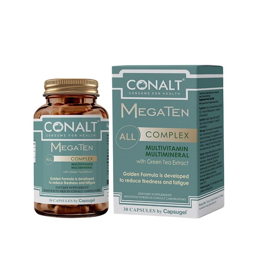 Conalt Megateen Complex Daily Multivitamin 30 Capsules