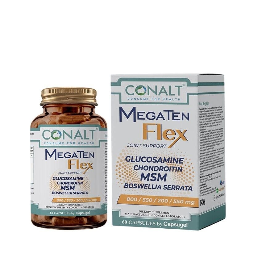 Conalt Megaten Flex Joint Support Supplement 60 Capsules
