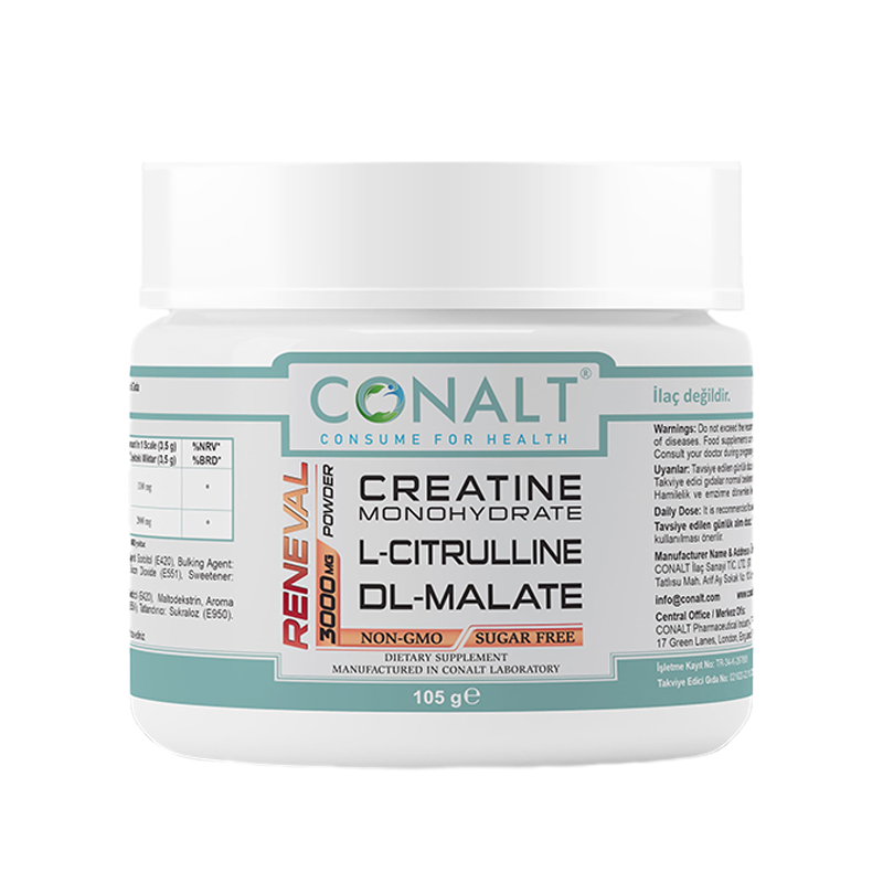 Conalt Reneval Dietary Supplement with Creatine & Citrulline 105g