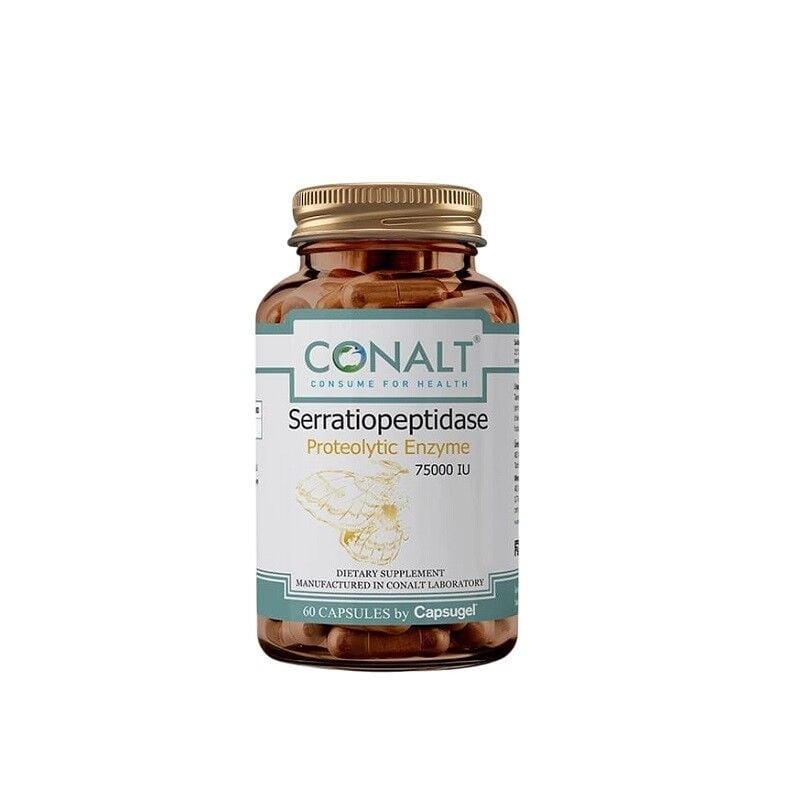 Conalt Serratiopeptidase Enzyme Supplement 60 Capsules
