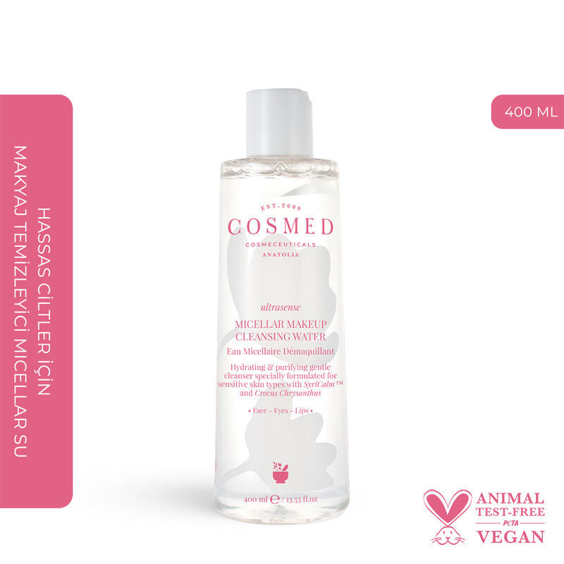 Cosmed Ultrasense Micellar Cleansing Water for Sensitive Skin 400ml