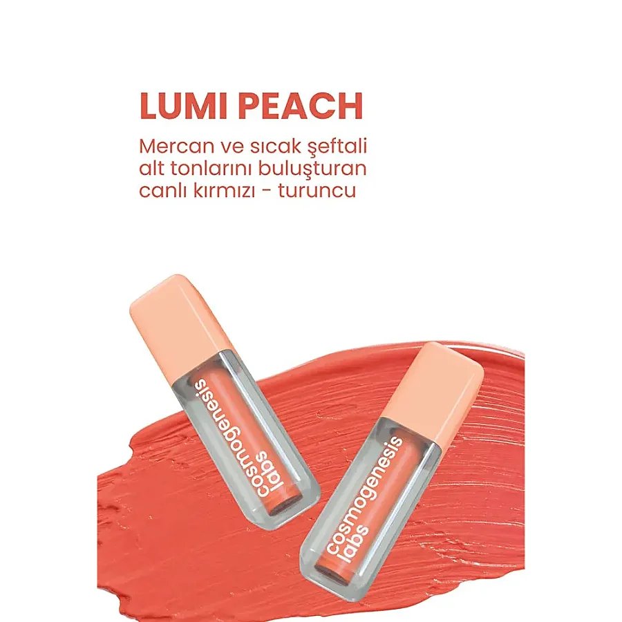Cosmogenesis Labs Lumi Peach Tint Lip & Eye Tint 5 ml