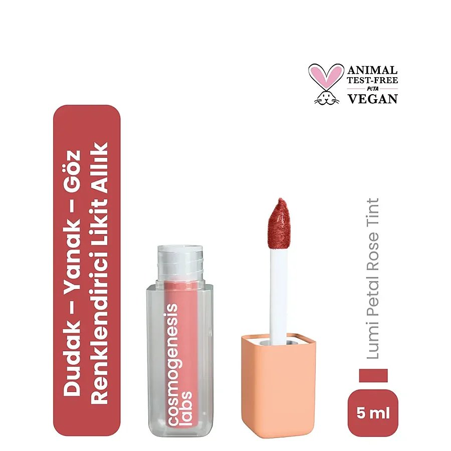 Cosmogenesis Labs Lumi Petal Rose Tint Lip & Eye Tint 5 ml
