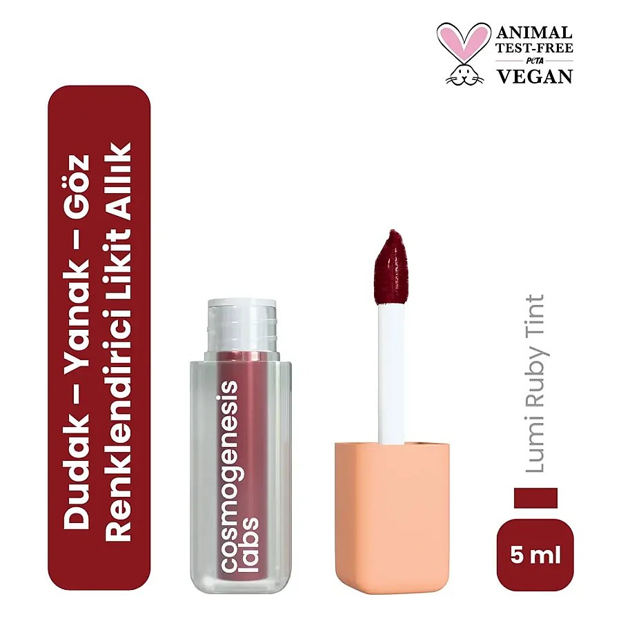 Cosmogenesis Labs Lumi Ruby Tint Lip & Eye Tint 5 ml