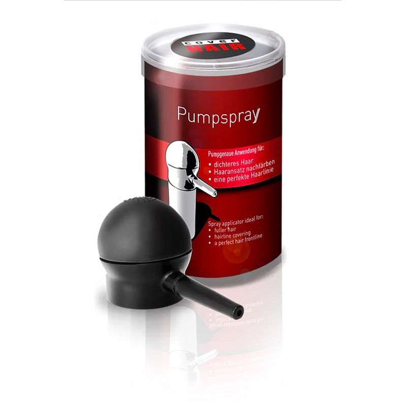 Cover Hair PumpSpray Applicator for Controlled Hair Fiber Application