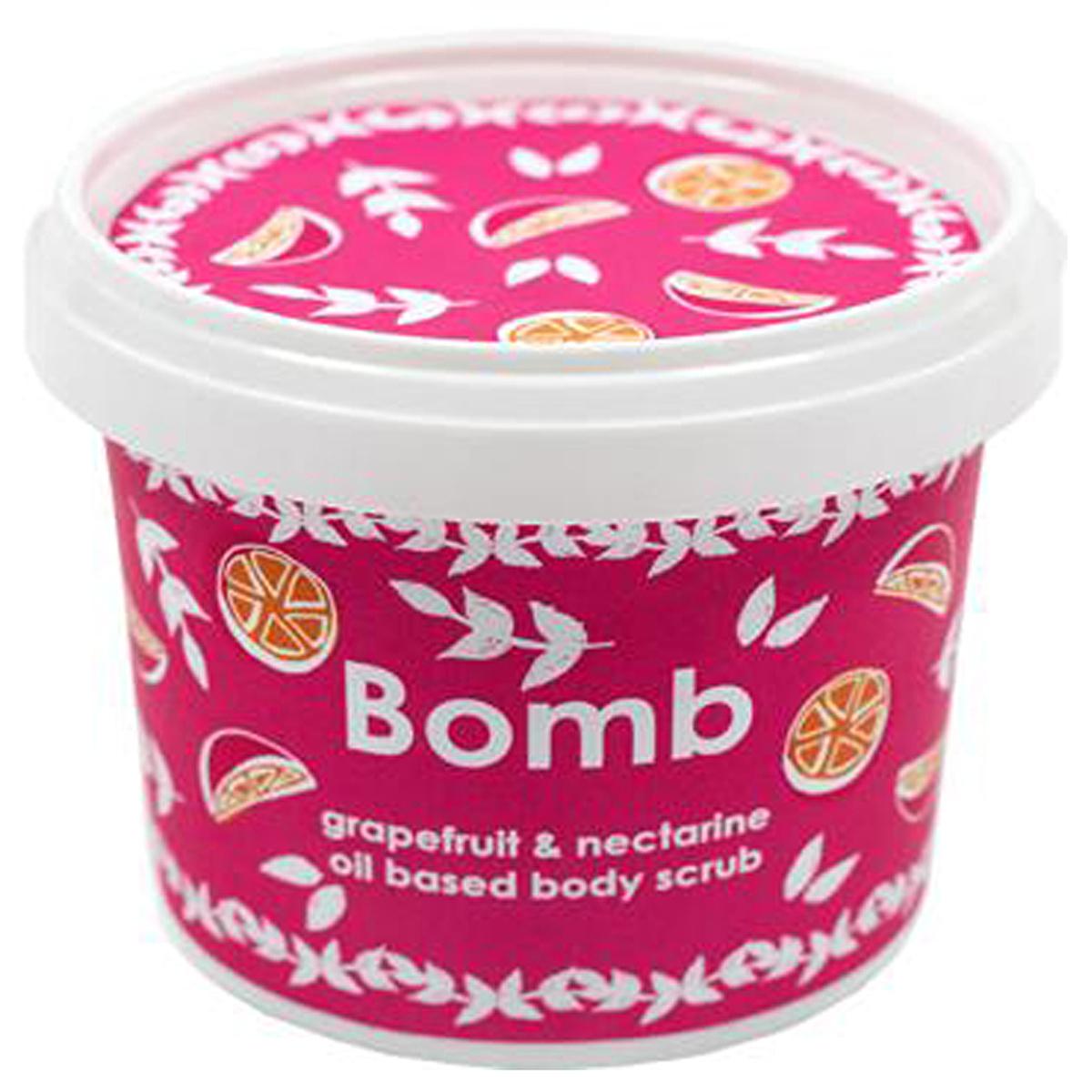 bomb-cosmetics-grapefruit-body-scrub-375g, natural-skin-exfoliation-body-scrub-12-5oz Bomb Cosmetics Grapefruit & Nectarine Body Scrub - 12.5 oz Bomb Cosmetics Grapefruit Body Scrub - 12.5 oz bomb-cosmetics, grapefruit-scrub, nectarine-scrub, body-exfoliator, eco-friendly, skin-care, natural-exfoliant, vegan, self-care, ai-generated