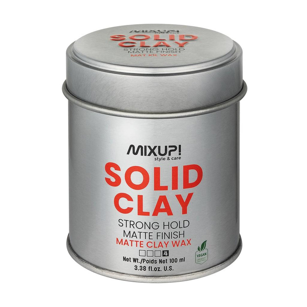 Mixup! Solid Clay Strong Matte Texture Wax 100 ml