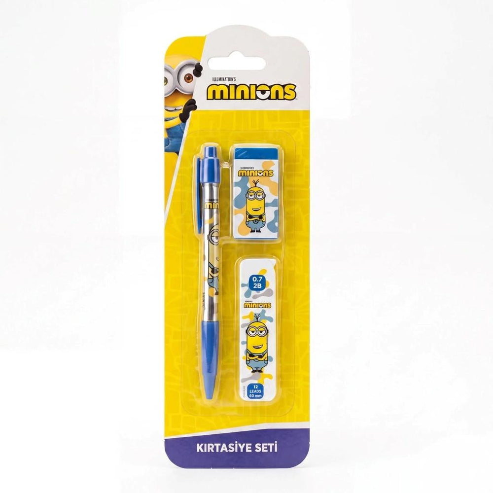 Minions 3-Piece Stationery Set Versatile - Fun Office and School Supplies
