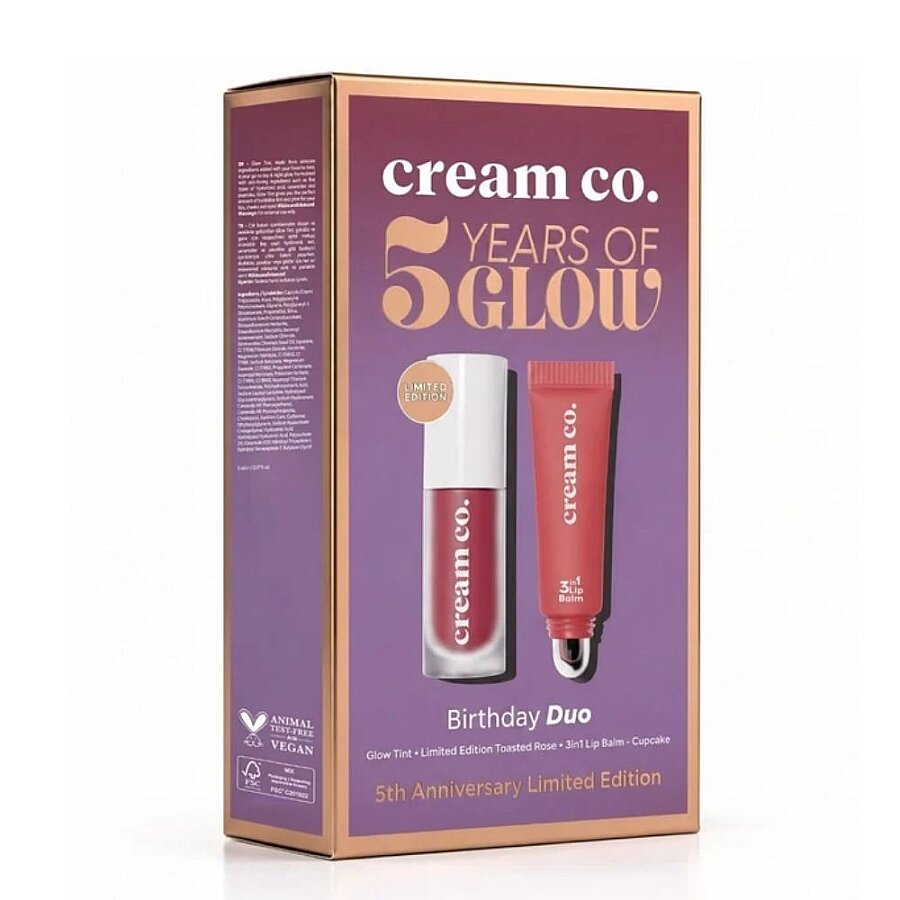 Cream Co 5 Years Of Glow Birthday Duo Set for Radiant Skin