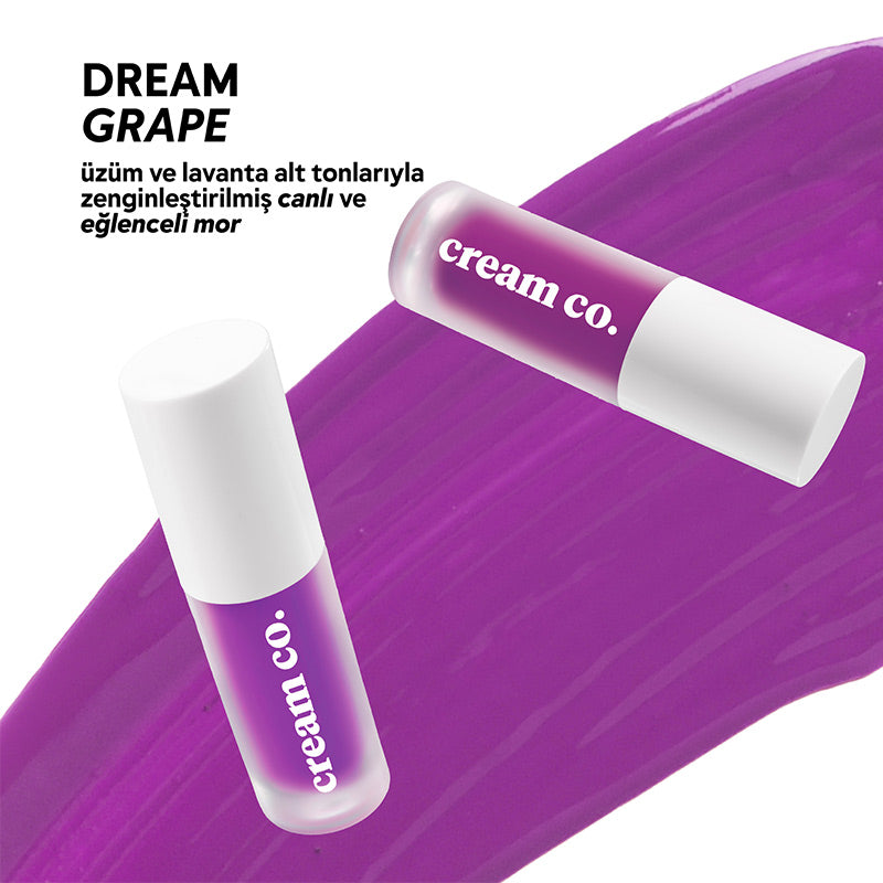 Cream Co. Glow Tint 510 Dream Grape Hydrating Blush & Lip Color 5ml