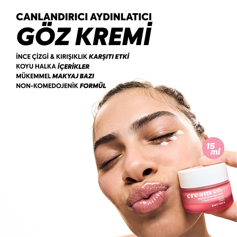 Cream Co. Eye Cream and Moisturizer Duo for Glowing Skin 2-Piece