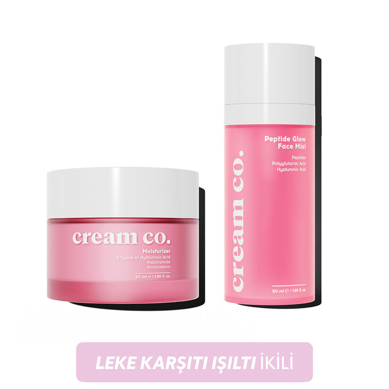 Cream Co. Anti-Blemish Glow Duo Brightening Skincare Set 2 x 50ml