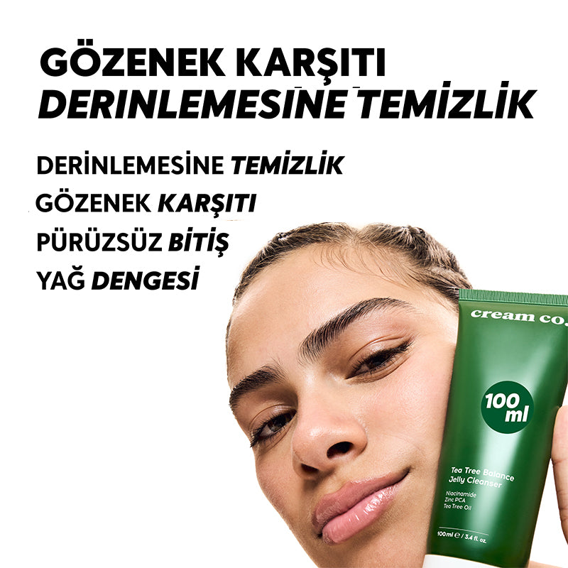 Cream Co. Tea Tree Balance Jelly Cleanser Purifying Gel 100 ml