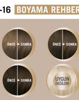 Creme Supreme 6-16 Ashy Cold Light Brown Hair Color Kit