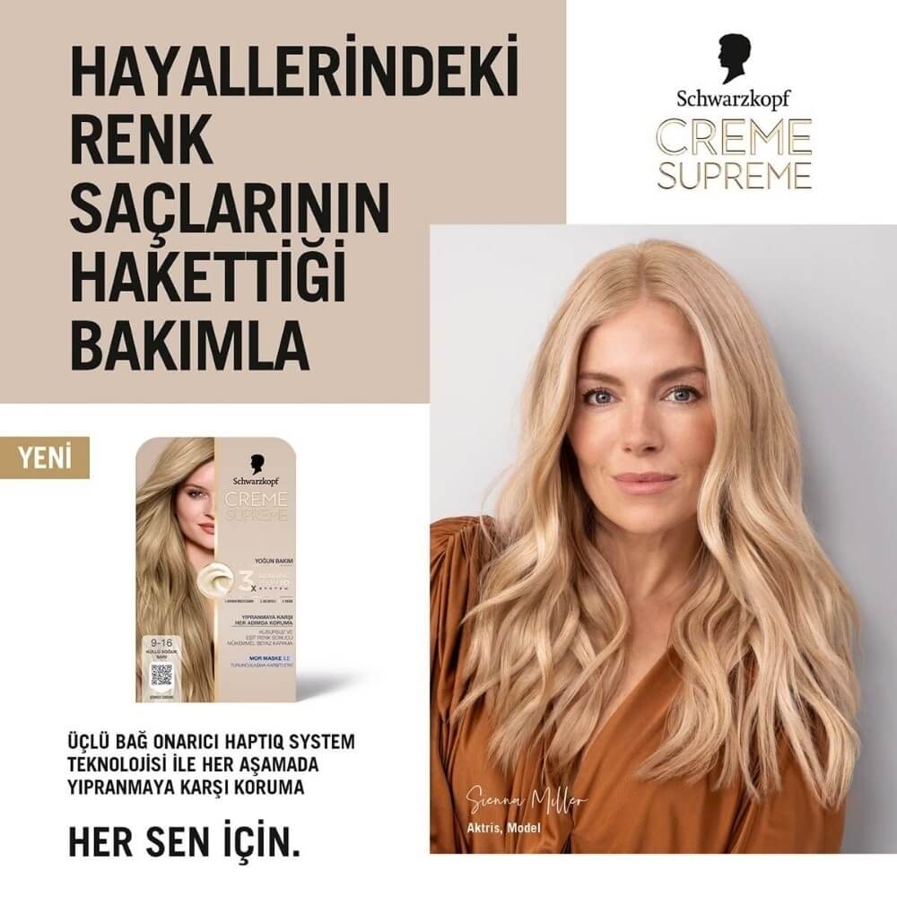 Creme Supreme Full Kit 9-16 Ashy Cold Blonde Hair Color