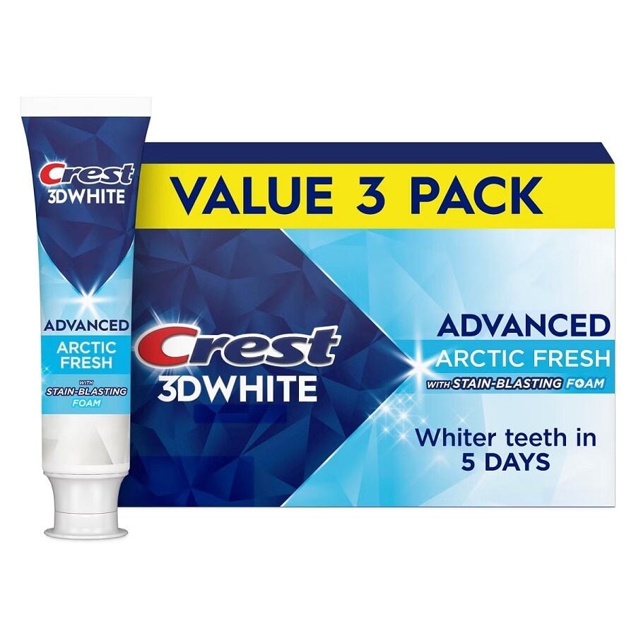 Crest 3D White Advanced Arctic Fresh Whitening Toothpaste 280g
