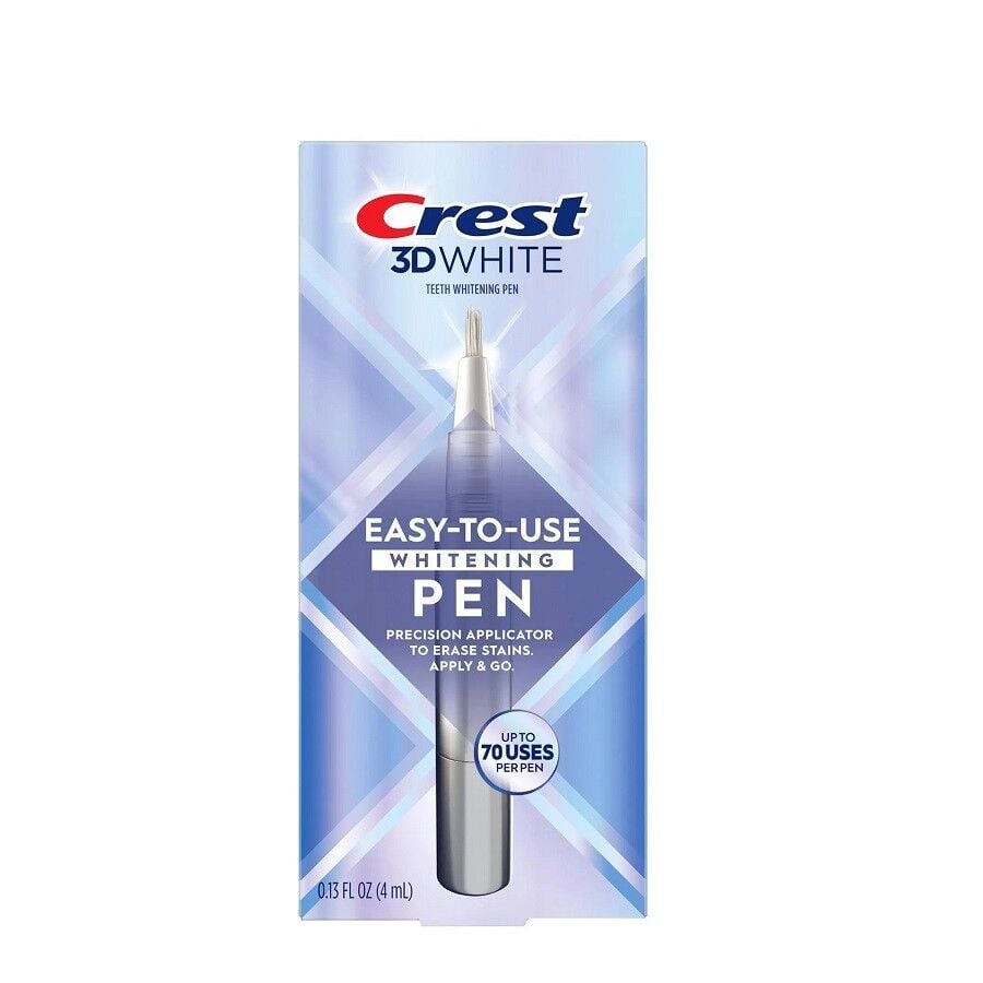 Crest 3D White Teeth Whitening Pen for Bright Smiles 4ml