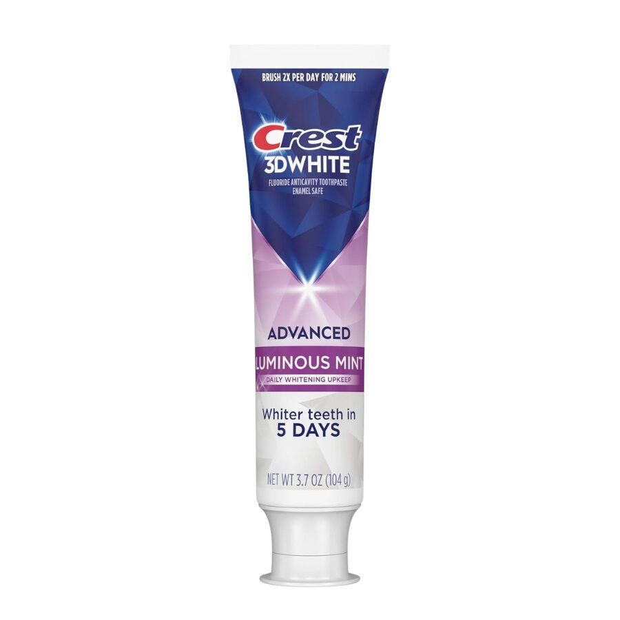 Crest 3D White Luminous Mint Whitening Toothpaste 104g