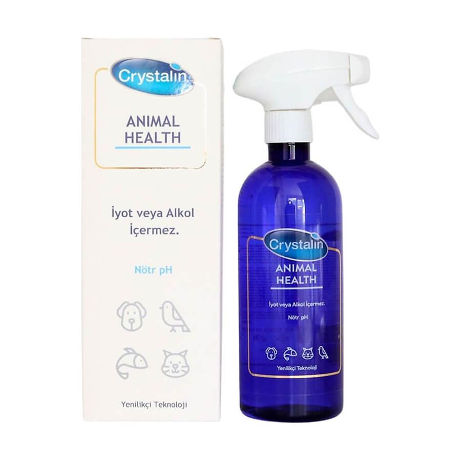 Crystalin Eye, Ear & Mouth Pet Care Solution with Hypochlorous Acid 500 ml