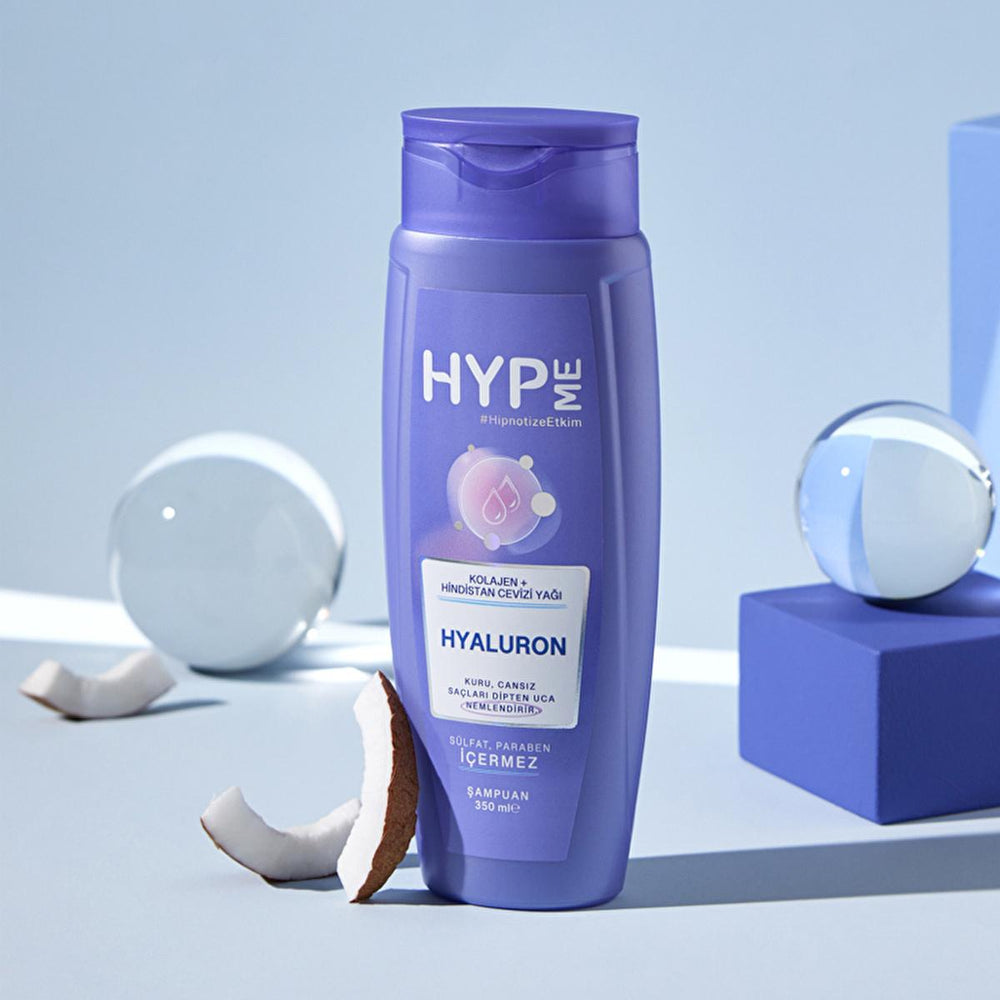 Hyp Me Moisturizing Sulfate-Free Shampoo with Hyaluronic Acid & Collagen - 11.83 fl oz - Nourishing Hair Care - view 3
