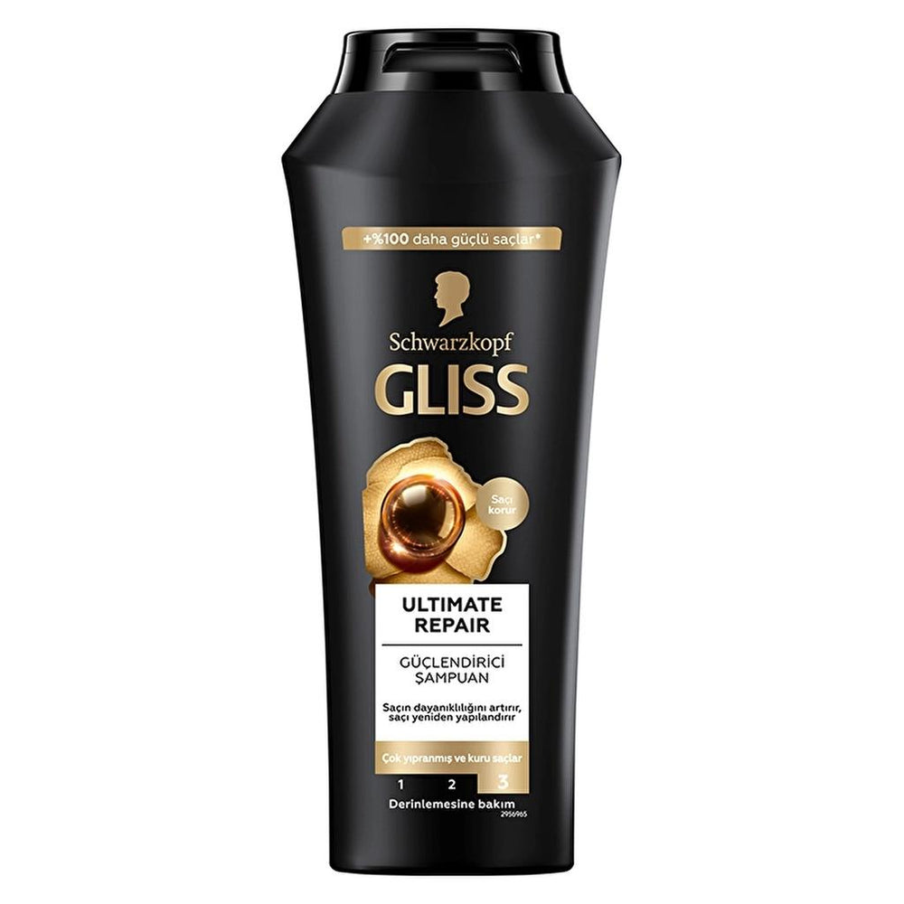 Gliss Ultimate Repair Shampoo 400ml & Liquid Conditioner 200ml Set