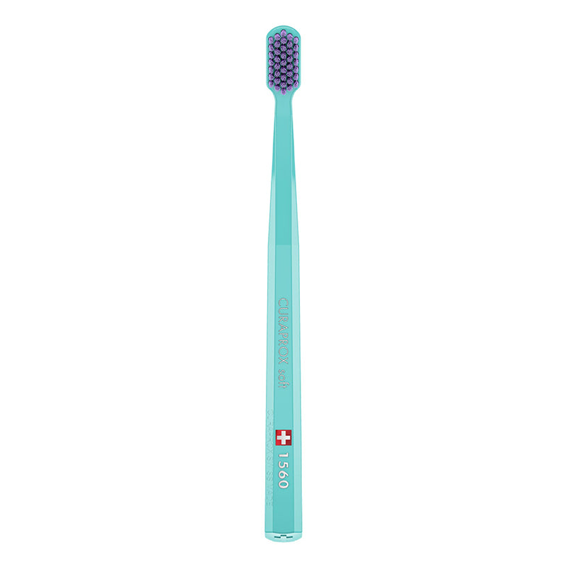 Curaprox CS 1560 Soft Toothbrush Gentle Plaque Removal 1 Count