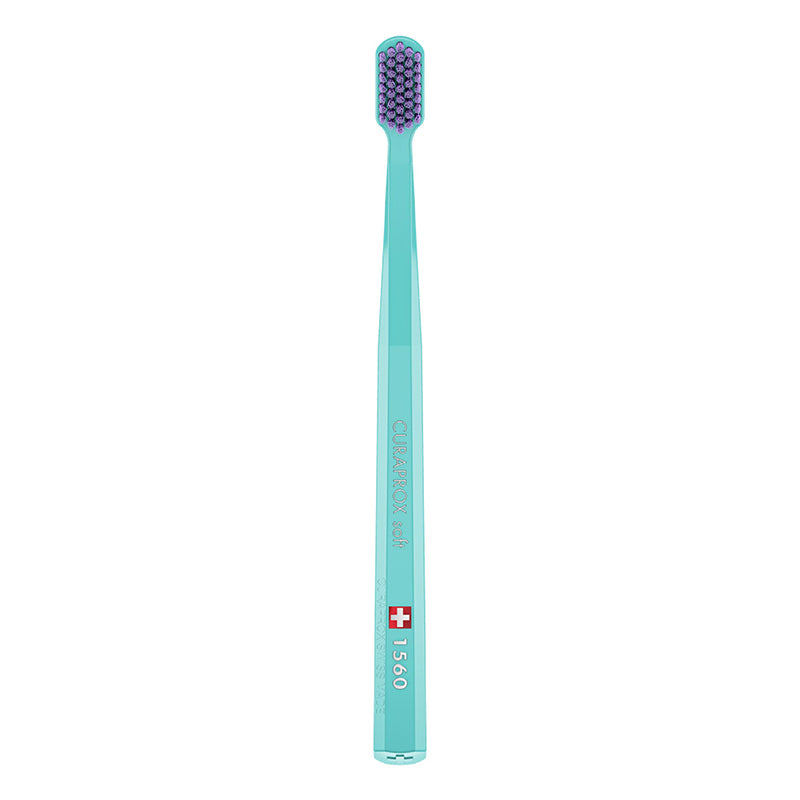 Curaprox CS 1560 Soft Toothbrush Gentle Plaque Removal 1 Count