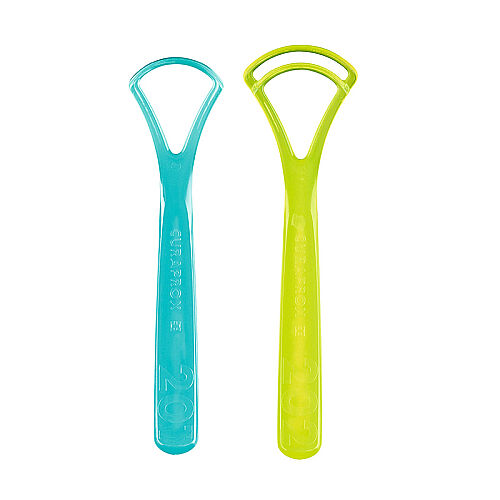 Curaprox Tongue Cleaner Set for Fresh Breath 2 Pack