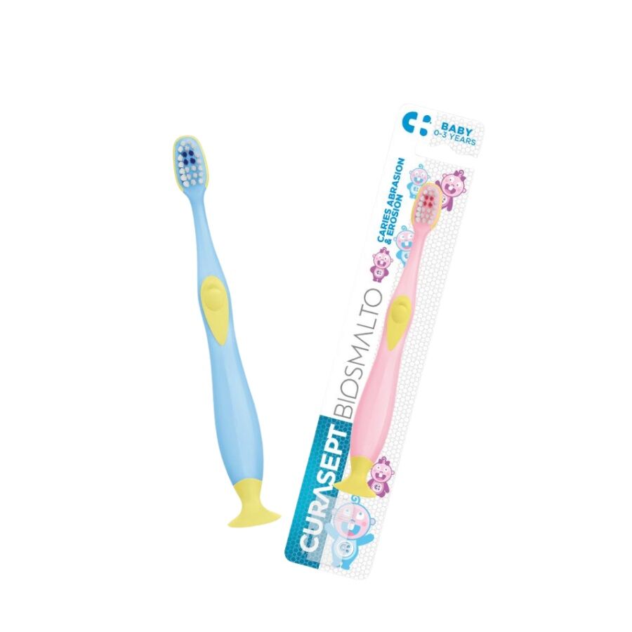 Curasept Biosmalto Baby Soft Toothbrush for Ages 0-3