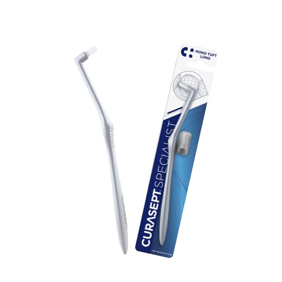 Curasept Specialist Mono Tuft Long Toothbrush for Precision Cleaning