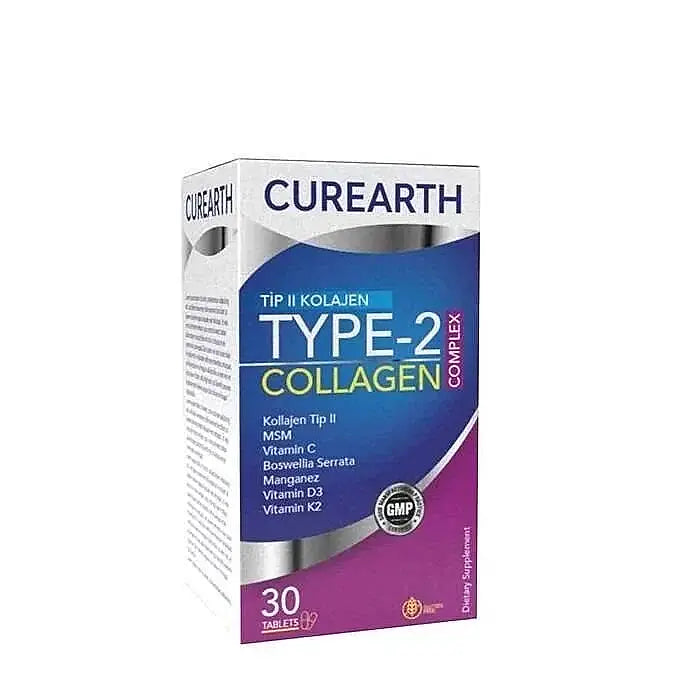 Curearth Type II Collagen Complex Joint Support 30 Tablets