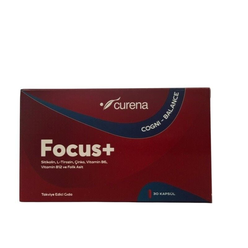Curena Cogni Balance Focus Daily Support Supplement 30 Capsules
