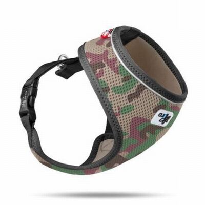 Curli Basic Air-Mesh Camouflage Dog Harness XS Breathable Comfort