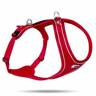 Curli Belka Comfort Dog Harness Red Ergonomic Fit XS
