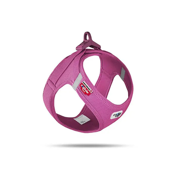 Curli Vest Harness Clasp Air-Mesh Dog Harness Fuchsia 3X-Small