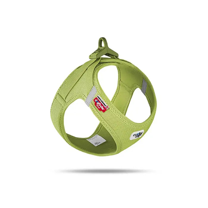 Curli Vest Harness Clasp Air-Mesh Dog Harness Lime X-Small