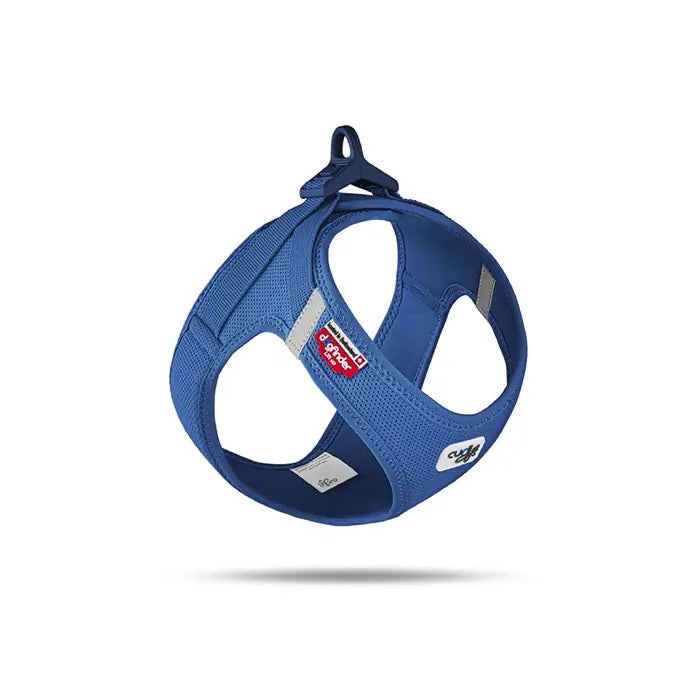 Curli Vest Harness Clasp Air-Mesh Dog Harness Blue Large