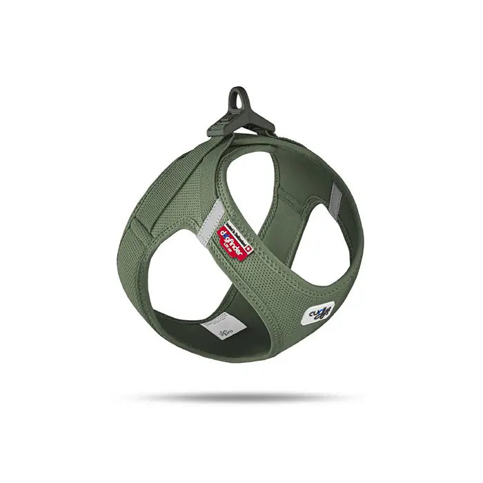 Curli Vest Harness Clasp Air-Mesh Dog Harness Moss X-Small